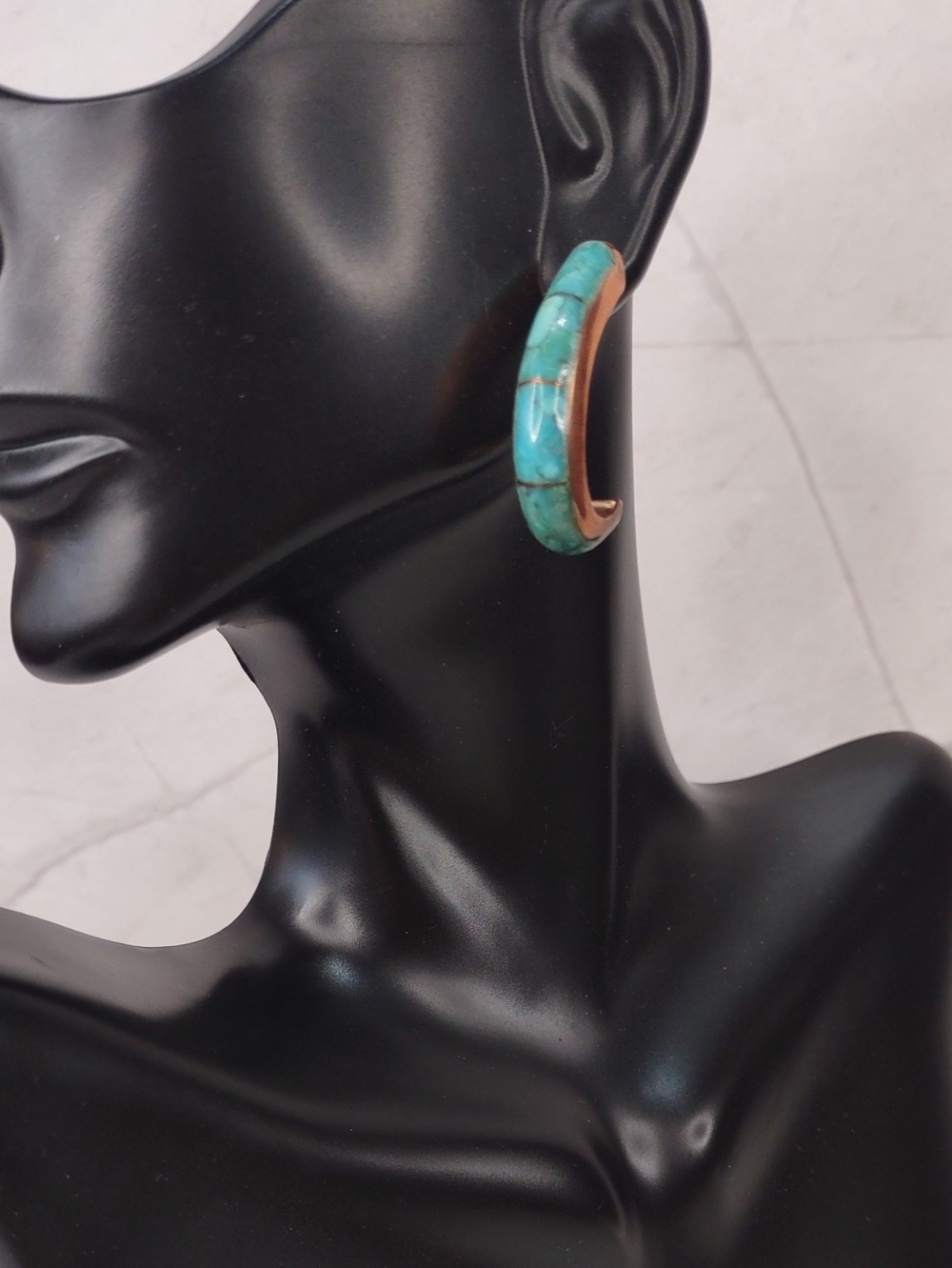 Jay King Turquoise Inlay Earrings
